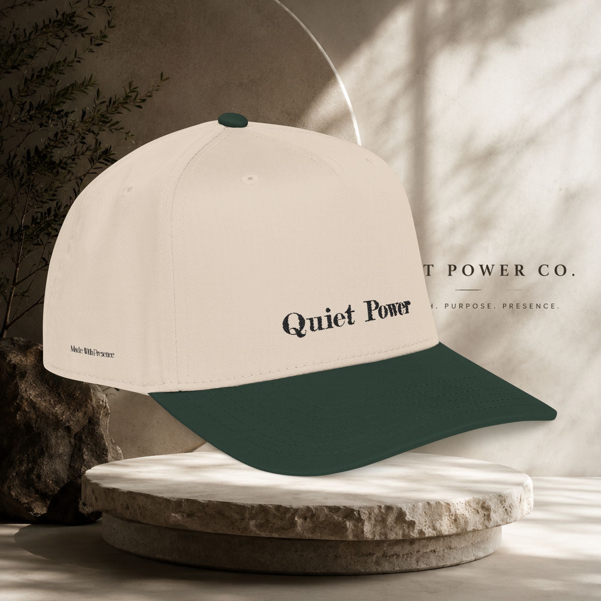 Quiet Power Co Foundation Collection Hat